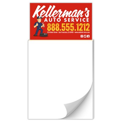 Magna-Pad Business Card Magnet - BLANK Sheet (50 Sheet)