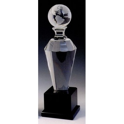 World Globe Trophy (11"x3 1/8")