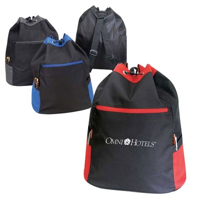 Drawstring Backpack (14½"x17½"x8")