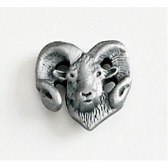 Ram Marken Design Cast Lapel Pin (Up to 5/8")