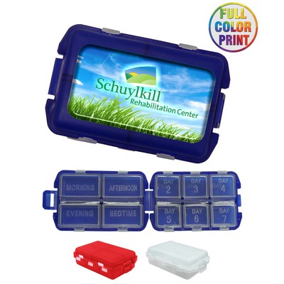 7 Day Pill Box - Full Color