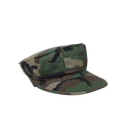 Woodland Camouflage Marine Corps Fatigue Cap