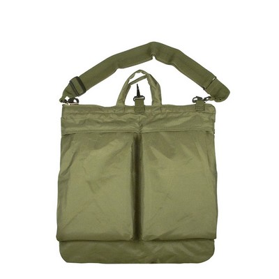 Olive Drab G.I. Type Flyer's Helmet Bag w/Shoulder Strap