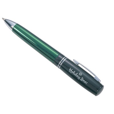 Designer Ballpoint Pen in Shiny Metallic Green