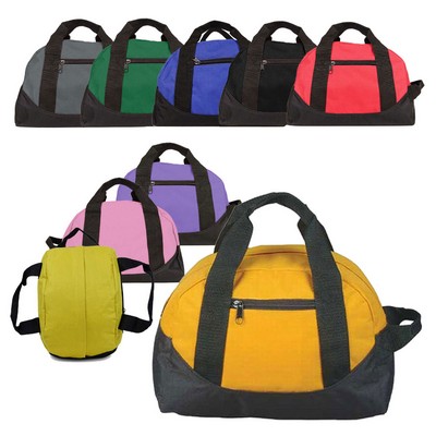 2 Tone Duffel Bag (12"x8"x8")