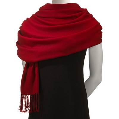 Red Acrylic Pashmina