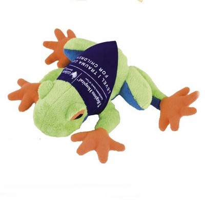 8" Gaudy Leaf Frog Beanie Stuffed Animal