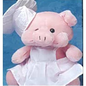 Chef Uniform for Stuffed Animal - 2 Piece (Medium)