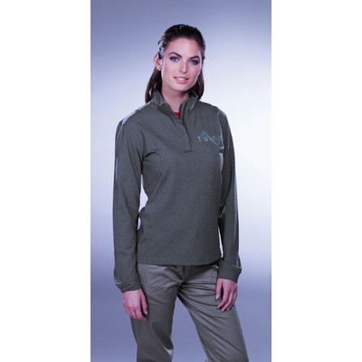 Women's Kemi Cooldown Pullover Sweater w/ 1/4 Zip