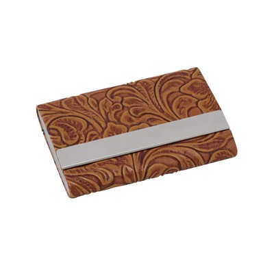 Business Card Case - Brown