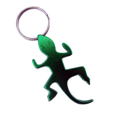 Lizard Shaped Bottle Opener Key Chain