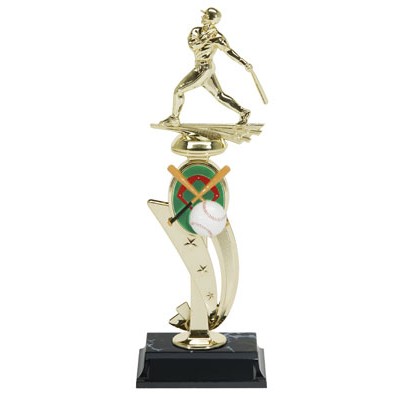 Gold Standard Baseball Trophy Male 13" Tall