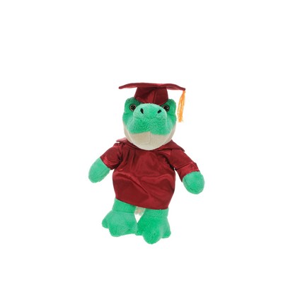 Soft Plush Alligator in Graduation Cap & Gown Stuffed Animal