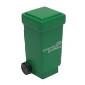 Green Trash Can Stress Reliever