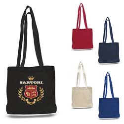 Large 12oz Canvas Messenger/Tote Bag (5 Colors Available)