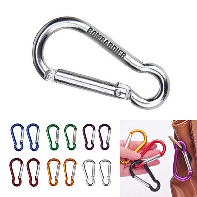 Refined Carabiner Clip Keychain