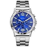 Caravelle Men's Bracelet Chronograph Watch (Blue Dial)