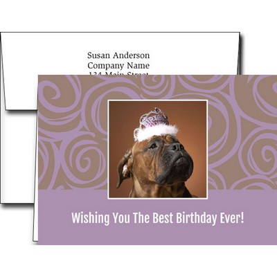 Birthday Greeting Cards w/Imprinted Envelopes