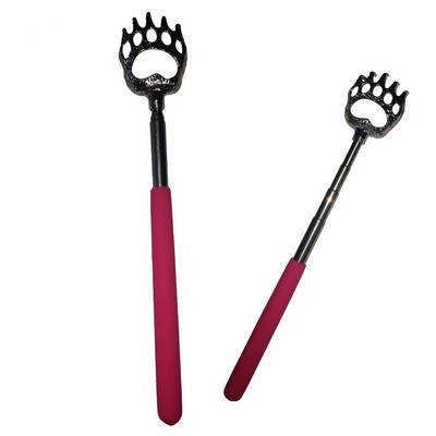 Mental Telescopic Bear Claw Back Scratcher w/Rubber Handle