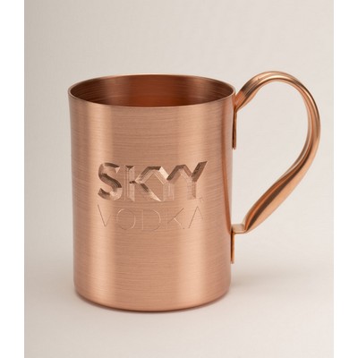 12 Oz. Solid Copper Moscow Mule Mug