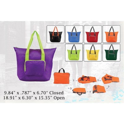 Compact Folding Shopping Bag-Tote