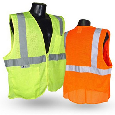 Radians SE Treated Breakaway Polyester Mesh Vest w/Zipper Closure