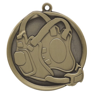 Wrestling Mega Medal - 2-1/4"