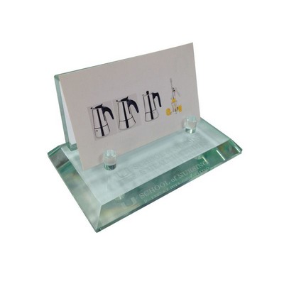 Crystal Business Card Holder