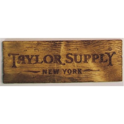 4.25" x 12" - Hardwood Sign