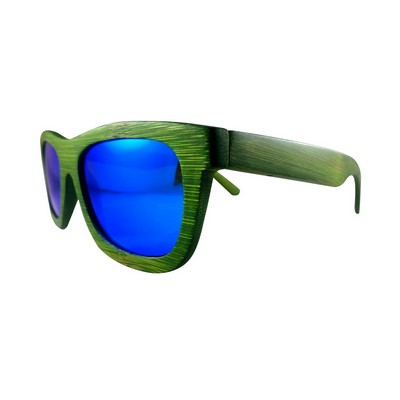 Stained Bamboo Wood Sunglasses