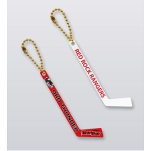 3½" Hockey Stick Key Chain (4-Color)