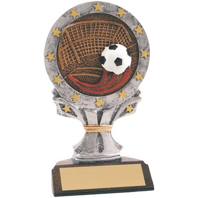 6 1/4" Soccer All Star Resin