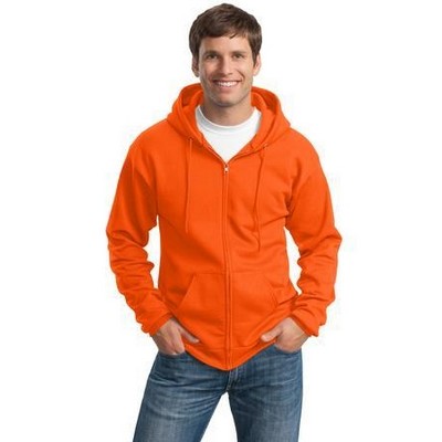 Port & Company® Essential Fleece Tall Full-Zip Hooded Sweatshirt