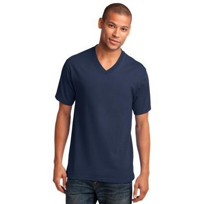 Port & Company® Core Cotton V-Neck T-Shirt