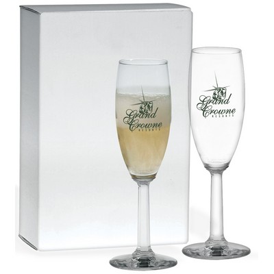 6 Oz. Napa Valley Flute Gift Set