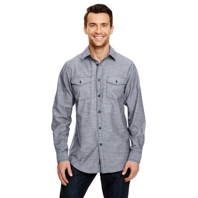 Burnside Men's Chambray Woven Shirt