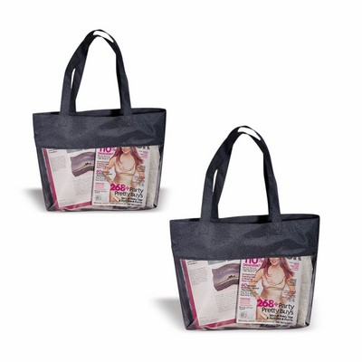 Micro Mesh Shopping Tote