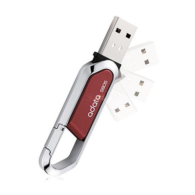 Metal Carabiner USB Flash Drive