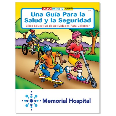 Coloring Book: A Guide to Health and Safety (Spanish)