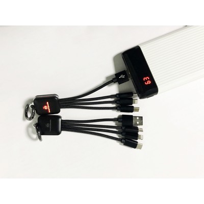 3 in 1 LED Charger Cable