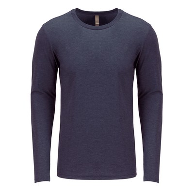 Next Level™ Men's Tri-Blend Long Sleeve Crew Shirt