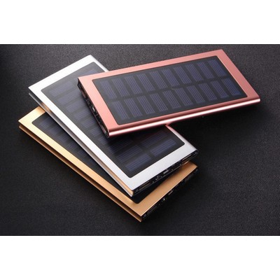 6000mAh Dual USB Solar Power Bank External Battery