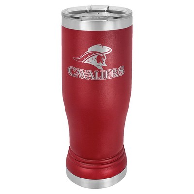 14 Oz. Maroon Pilsner Tumbler