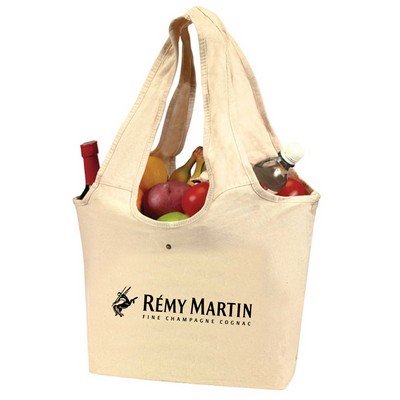 100% Cotton Roll Up Tote Bag