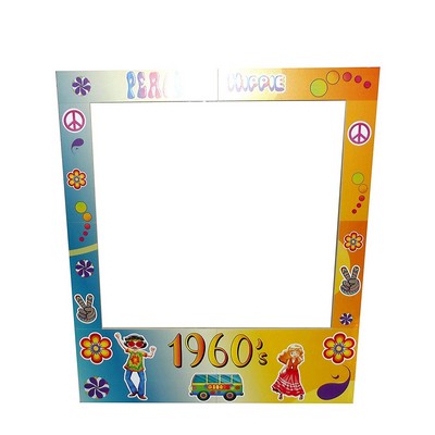 Americana Era Party Photo Frame Prop, 35 X 30 inches