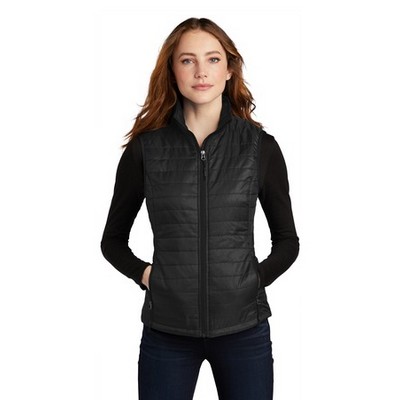 Port Authority® Ladies Packable Puffy Vest