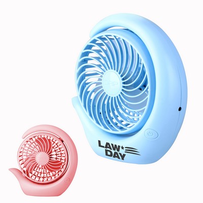 USB Rechargeable Desk Fan (Shorter Prod Time)