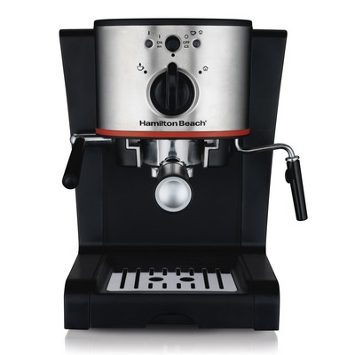 Hamilton Beach® Espresso & Cappuccino Maker w/Slide & Lock™ Filter