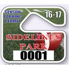 Custom Full Color Parking Permit (4" x 3½")