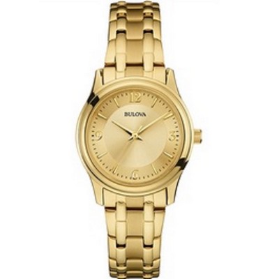 Bulova Ladies Corporate Collection Gold Bracelet Watch